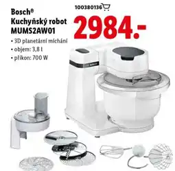 Lidl Bosch® Kuchyňský robot MUMS2AW01 nabídka