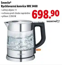 Lidl Severin Rychlovarná konvice WK 3468 nabídka