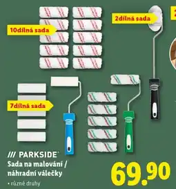 Lidl PARKSIDE Sada na malování / náhradní válečky nabídka