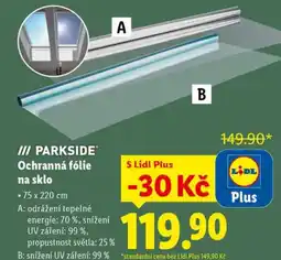 Lidl PARKSIDE Ochranná fólie na sklo nabídka