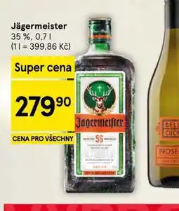 Tesco Jägermeister nabídka