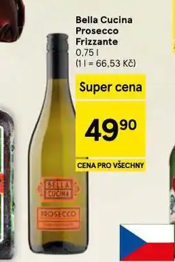 Tesco Bella cucina prosecco frizzante nabídka