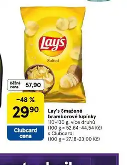 Tesco Lay´s smažené bramborové lupínky nabídka