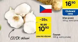 Tesco Česnek nabídka