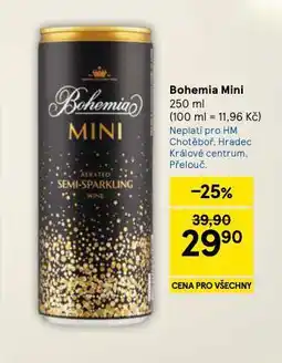 Tesco Bohemia mini nabídka