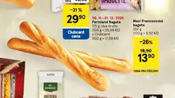 Tesco Maxi francouzská bageta nabídka