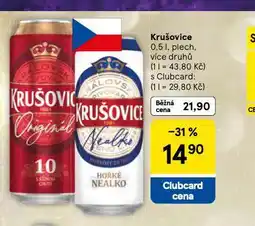 Tesco Pivo krušovice 10 nabídka