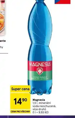 Tesco Magnesia nabídka