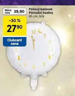 Tesco Oliový balónek půlnoční hodiny nabídka