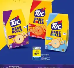 Tesco Tuc bake rolls nabídka
