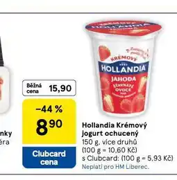 Tesco Hollandia krémový jogurt ochucený nabídka