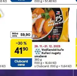 Tesco Kuřecí nugety smažené nabídka