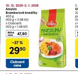 Tesco Amylon bramborové knedlíky nabídka