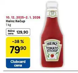 Tesco Heinz kečup nabídka