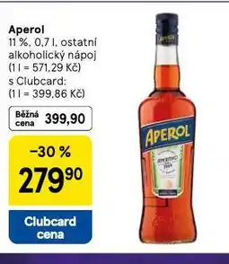 Tesco Aperol nabídka
