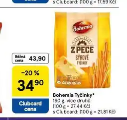 Tesco Bohemia tyčinky nabídka