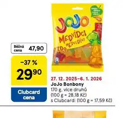 Tesco Jojo bonbony nabídka