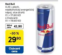 Tesco Red bull nabídka