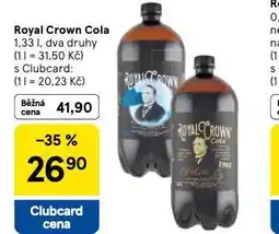 Tesco Royal crown cola nabídka