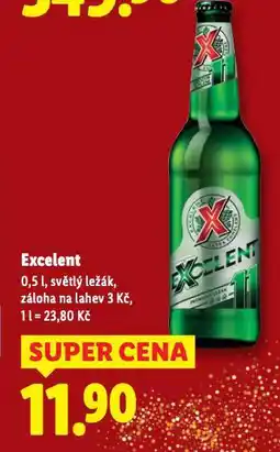 Lidl Pivo excelent nabídka