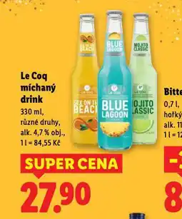 Lidl Le coq alkoholický nápoj míchaný nabídka