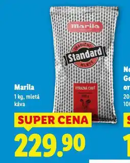 Lidl Káva marila nabídka