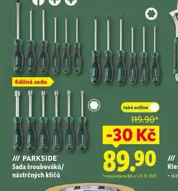 Lidl Sada šroubováků nabídka