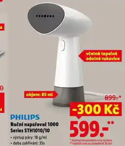 Lidl Philips ruční napařovač nabídka