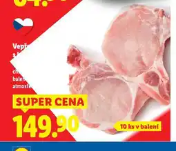 Lidl Vepřová kotleta s kostí nabídka