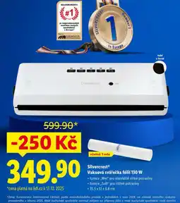 Lidl Silvercrest vakuová svářečka fólií nabídka