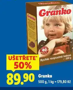 Lidl Granko nabídka
