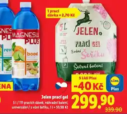 Lidl Jelen prací gel nabídka