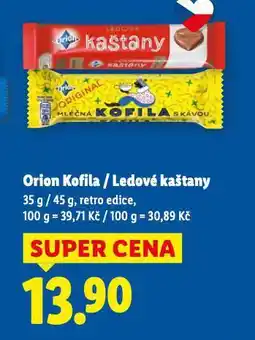 Lidl Ledové kaštany nabídka