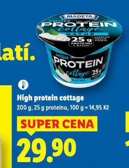 Lidl High protein cottage nabídka