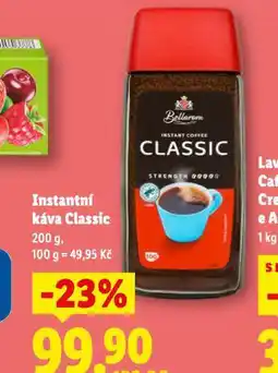 Lidl Instantní káva classic nabídka