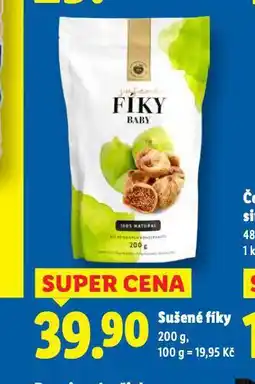 Lidl Sušené fíky nabídka