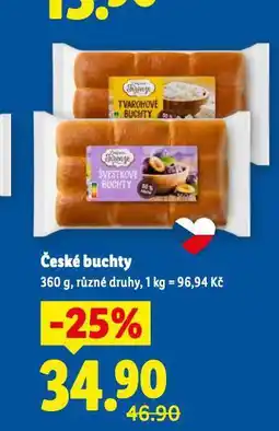 Lidl České buchty nabídka