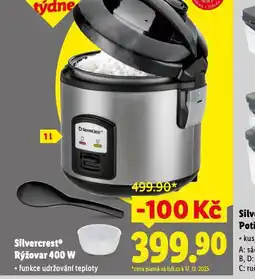 Lidl Rýžovar 400 w nabídka