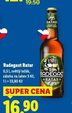 Lidl Pivo radegast nabídka
