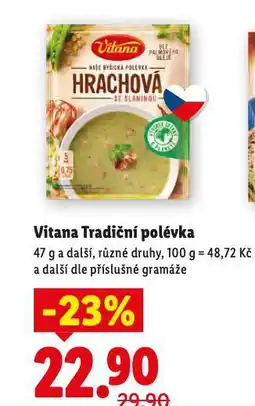 Lidl Vitana tradiční polévka nabídka