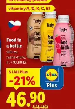 Lidl Food in a bottle nabídka