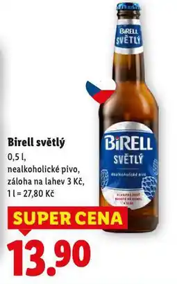 Lidl Birell nealkoholické pivo nabídka