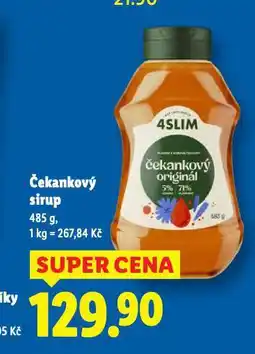 Lidl Čekankový sirup nabídka