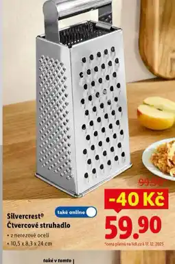 Lidl Čtvercové struhadlo nabídka