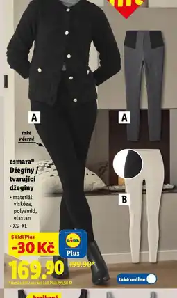 Lidl Džegíny / tvarující džegíny nabídka