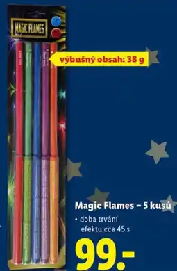 Lidl Magic Flames - 5 kusů nabídka