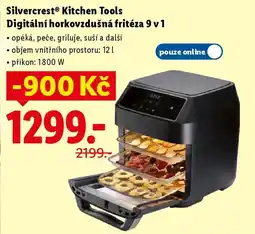 Lidl SilvercrestⓇ Kitchen Tools Digitální horkovzdušná fritéza 9 v 1 nabídka