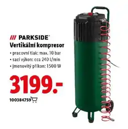 Lidl PARKSIDE Vertikální kompresor nabídka