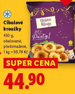 Lidl Cibulové kroužky nabídka