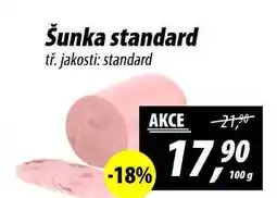 ZEMAN Šunka standard tř. jakosti: standard, 100g nabídka